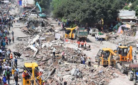80 करोड़ की सरकारी सम्पत्ति में दबंगों के अवैध कब्ज़ो  पर बाबा के बुलडोज़र का कहर