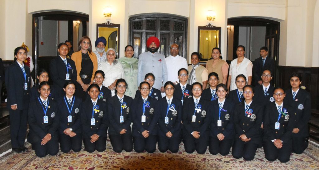 समाज और राष्ट निर्माण में बालिकाओं का महत्वपूर्ण योगदान-राज्यपाल लेफ्टिनेंट जनरल गुरमीत सिंह(से नि)