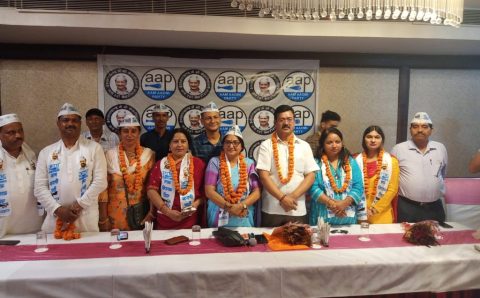 मंजू तिवारी हेमा भंडारी एव राधा सिंह आम आदमी पार्टी मे महिला मोर्चा की प्रदेश कार्यकारी अध्यक्ष>VIDEO ब्यान