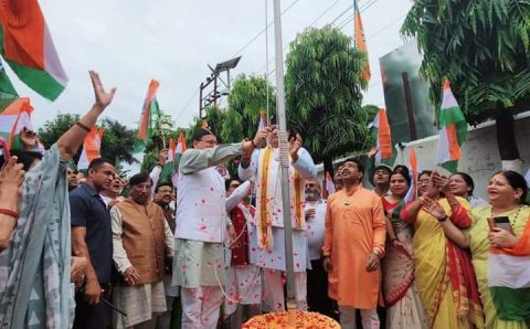 प्रदेश के कोने-कोने में लहराया तिरंगा : धामी