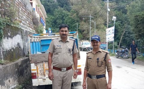 अवैध खनन एवं ओवरलोडिंग के विरुद्ध थाना भीमताल पुलिस की बड़ी कार्यवाही