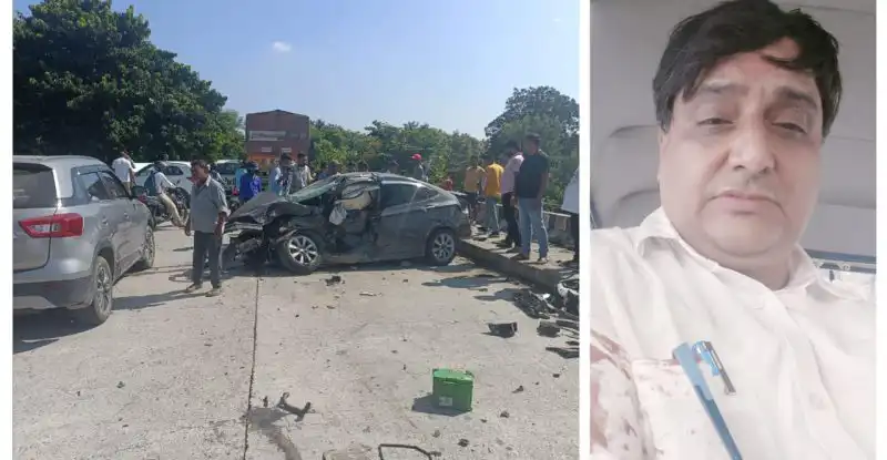 एआरटीओ विमल पांडेय ने अपने विभागीय कर्तव्य निभाते हुए घायल को अपने सरकारी गाड़ी से पहुंचाया अस्पताल