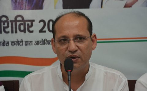 शहादत को हादसा बताकर आतंकियों की मदद करना चाहते हैं मंत्री:बल्यूटिया