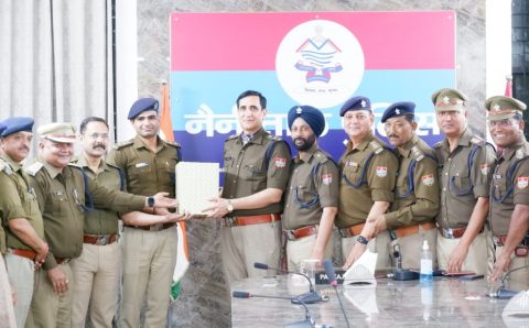 सीओ अभिनय चौधरी के स्थानांतरण पर विदाई समारोह में एसएसपी पंकज भट्ट ने नव नियुक्ति में नई ऊर्जा से कार्य करने एवम् उज्जवल भविष्य की कामना के साथ दी विदाई