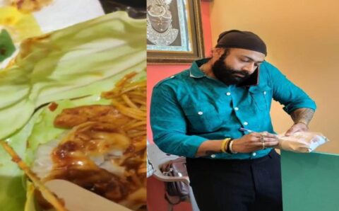 फ़ास्ट फ़ूड खाने वालो सावधान चाइनीज़ खाने में निकला केंचुआ>VIDEO