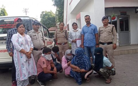 पश्चिम बंगाल से तानिया पहुँची हल्द्वानी सेक्स रैकेट चलाने पुलिस ने सरगना एवम 6 को लिया हिरासत में