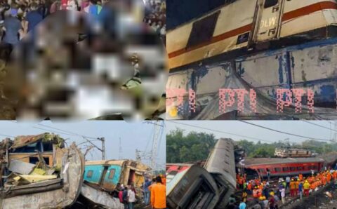 तीन ट्रेनों की जबरदस्त भिड़ंत हादसे में 288 लोगों की मौत मौके पर पहुंचे रेल मंत्री,मुआवज़े की घोषणा,राहत-बचाव कार्य जारी- Video