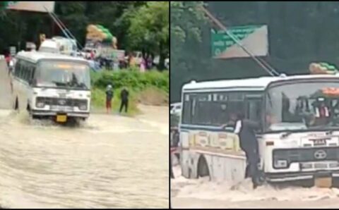 प्रदेश में माननीय सत्ता की मलाई खाने में मस्त शेरनाले पर पुल न होने से जनता त्रस्त ? > VIDEO