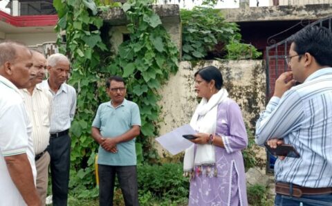 ऋचा सिंह ने पकड़ी दो कॉलोनियों में बड़ी गड़बड़ी की गई बड़ी कार्यवाही