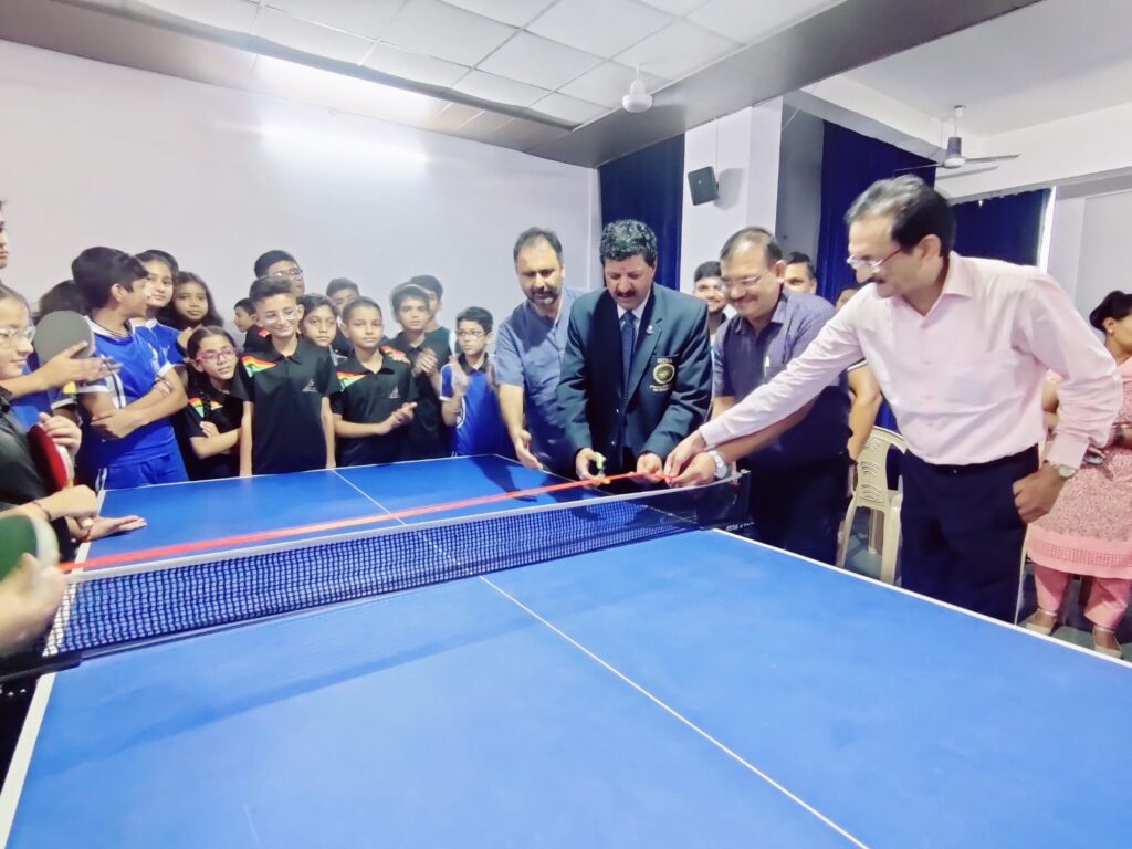 दीक्षांत इंटरनेशनल स्कूल में जिला स्तरीय टेबल टेनिस प्रतियोगिता 2023 का शुभारंभ