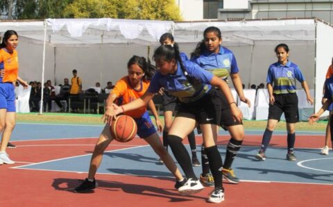 तीन दिवसीय अंतर विद्यालय बास्केटबॉल चैंपियनशिप टैगोर पब्लिक स्कूल ने गुरुकुल इंटरनेशनल को 8-6 से हराया