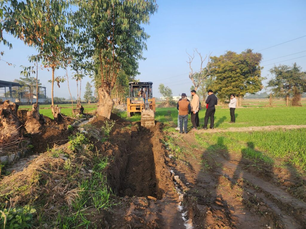 भूमि 4.268 हेक्टर पर गोशाला निर्माण कार्य प्रारंभ – नगर आयुक्त