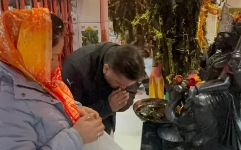 गजराज कालू सिद्ध मंदिर से लिया आशीर्वाद गर्जना के साथ करेंगे नामांकन