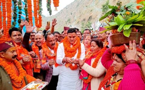 श्री कैलाश धाम में शिवरात्रि मेले के उद्धाटन