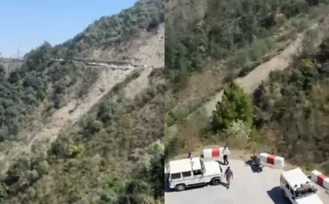 200 मीटर गहरी खाई में गिरी कार एलआईयू सब-इंस्पेक्टर अरविंद डंगवाल (45) की मौके पर ही मौत,,,,