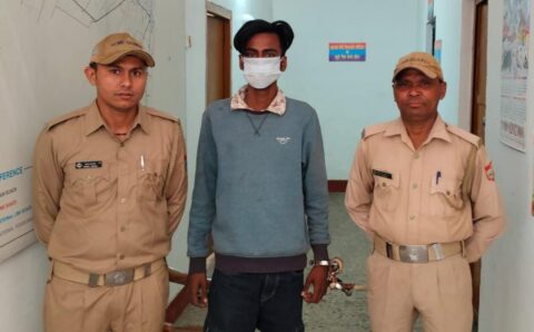 14.55 ग्राम स्मैक साथ एफटीआई तिराहे से तस्कर गिरफ्तार