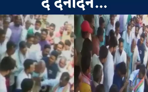 बिहार कांग्रेस में गुटबाजी उजागर राहुल के सामने भिड़े दो गुट हुई दे दनादन अखिलेश समर्थक की धुनाई
