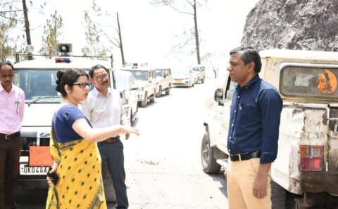 546.75 करोड़ की लागत से बनाए जा रहे सेनिटोरियम भवाली को जोड़ने वाले रानीखेत रोड-जिलाधिकारी वंदना