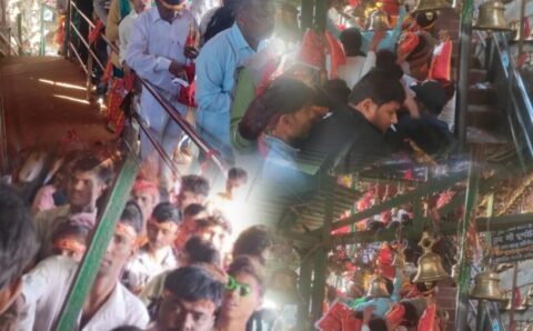 माँ पूर्णागिरि धाम में 24 घंटे में 16 हजार से अधिक श्रद्धालुओं ने किए दर्शन,,,,,,,