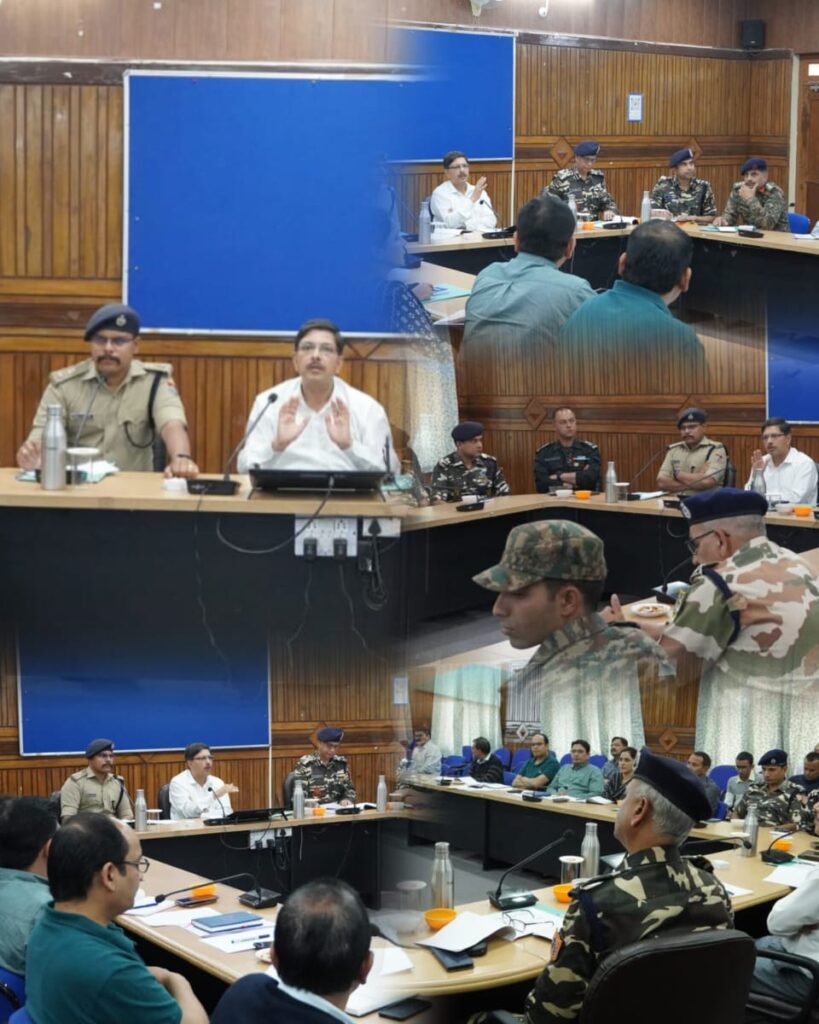 NGOs एक सप्ताह में SP कार्यालय में विवरण जमा करने के निर्देश समन्वित सुरक्षा व्यवस्था के लिए जिलाधिकारी की सुरक्षा एजेंसियों संग विशेष बैठक में अहम फैसले,,,,,