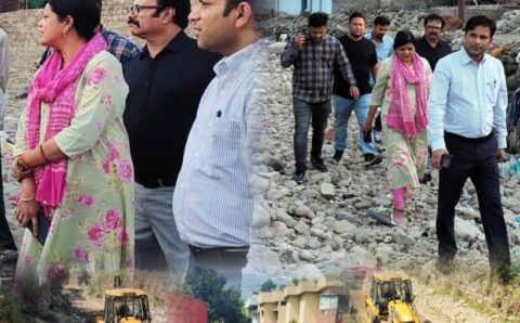 रकसिया नाले की सफाई एवं चैनलाइजेशन का कार्य प्रारंभ,,,VIDEO