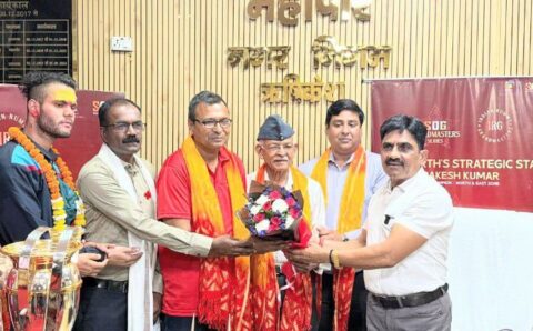 ऋषिकेश के राकेश कुमार ने जीती SOG ग्रैंडमास्टर सीरीज (उत्तर और पूर्वी क्षेत्र), शहर में हुआ सम्मान समारोह